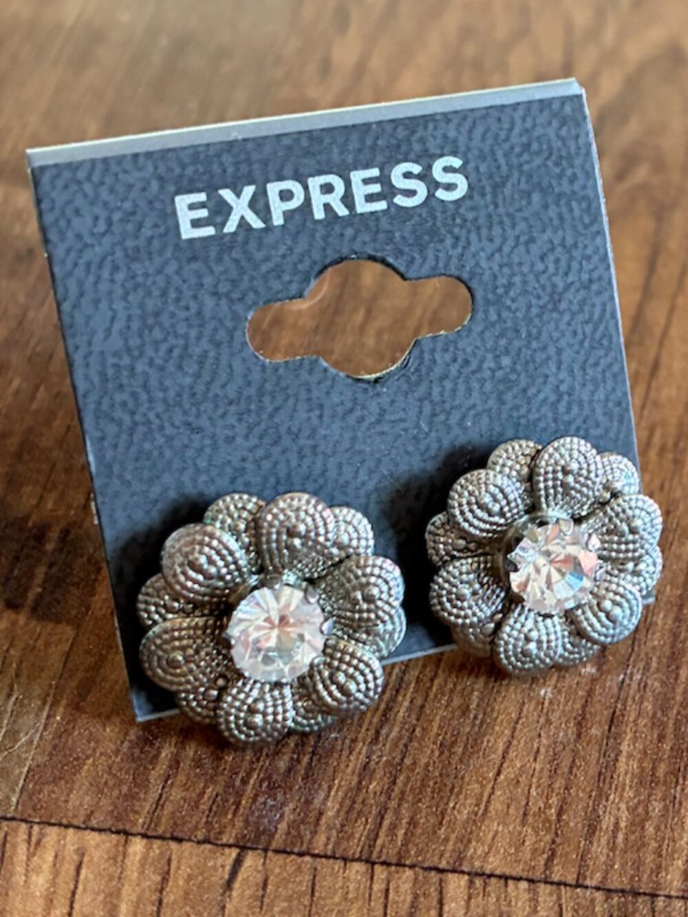 Express Floral Stud Earrings